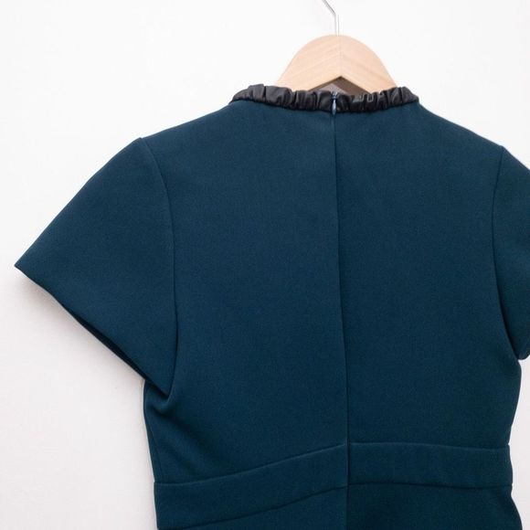 Maje Guimet Accent Collar Babydoll Dress Size Small - Picture 7 of 9